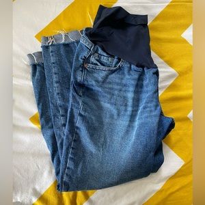 Old Navy maternity straight leg jeans size 10